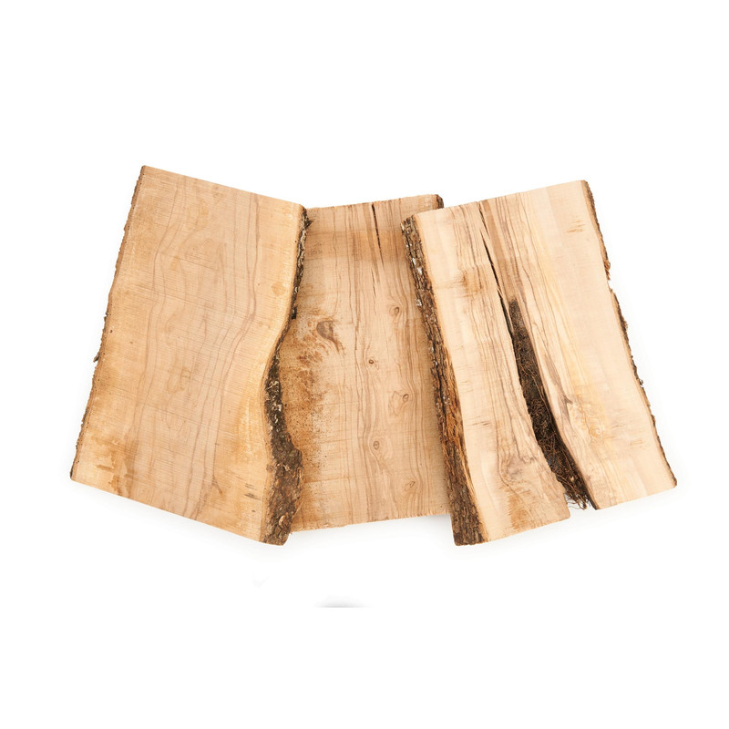 Olivewood – 1" x 6" - 8" x 13-3/4" – Rough Sawn
